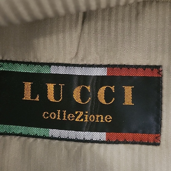 Lucci Men's Tan Suit Jacket - Picture 13 of 15